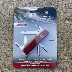 Victorinox Swiss Army Knife Spartan Red 12 Function Tinker XCB56101 New